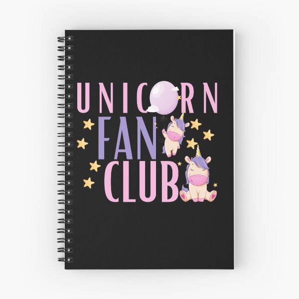 Item preview, unicorn fan club designed and sold by Hoetoons.