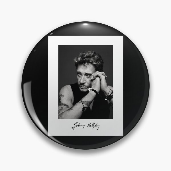 Item preview, People Call Me Hallyday Portrait France Vintage Photograp designed and sold by Lindabrnenleo33.