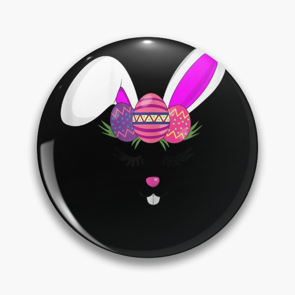 Item preview, Easter Eggs Rabbit Face for Women Girls Cute Easter Bunny designed and sold by DKshowmaker.