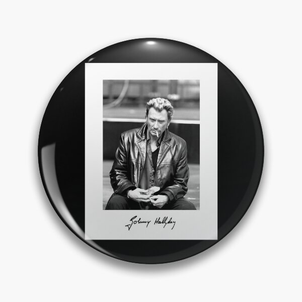 Item preview, People Call Me Hallyday Portrait Young Vintage Photograp designed and sold by Lindabrnenleo33.
