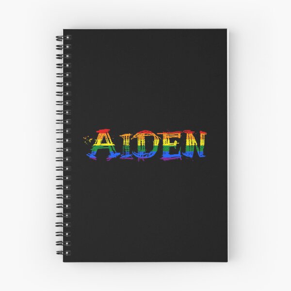 Item preview, Men rainbow name gay Aiden designed and sold by LoveIsColorful.
