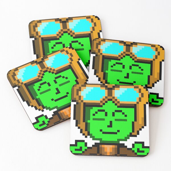 Item preview, froggie pixel art designed and sold by zeonime.