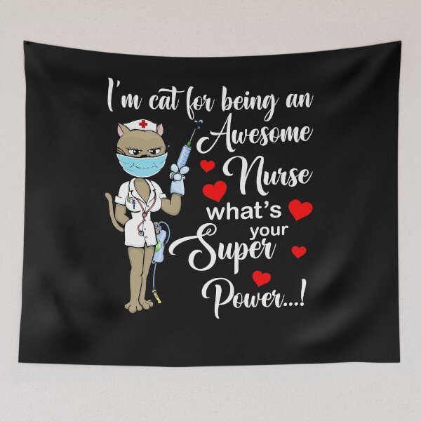 Item preview,  I'm cat For Being An Awesome Nurse Christmas 2022 designed and sold by Makebashington.