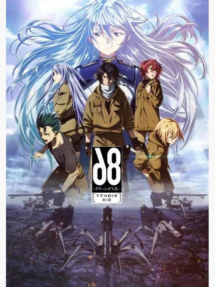 86 anime  Poster for Sale by scottmyer