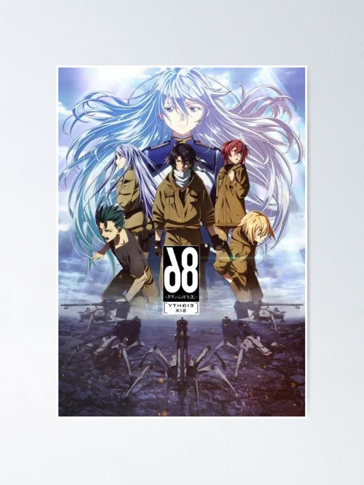 86 anime  Poster for Sale by scottmyer