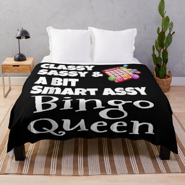 Item preview, Funny Classy Sassy And A Bit Smart Assy Bingo Queen designed and sold by GregoryBondi.