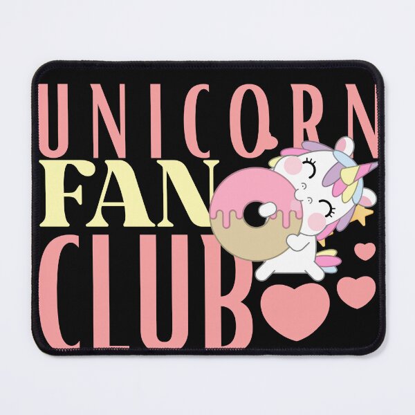 Item preview, unicorn fan club designed and sold by Hoetoons.