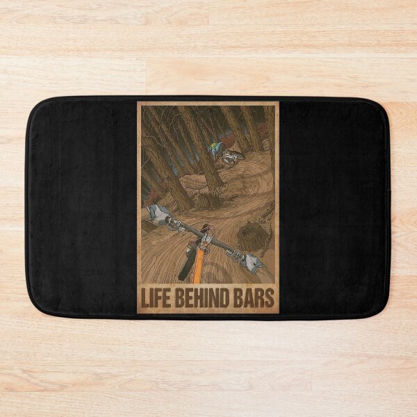 Item preview, MOUNTAIN BIKING Life Behind Bars   designed and sold by AleehaZenger.