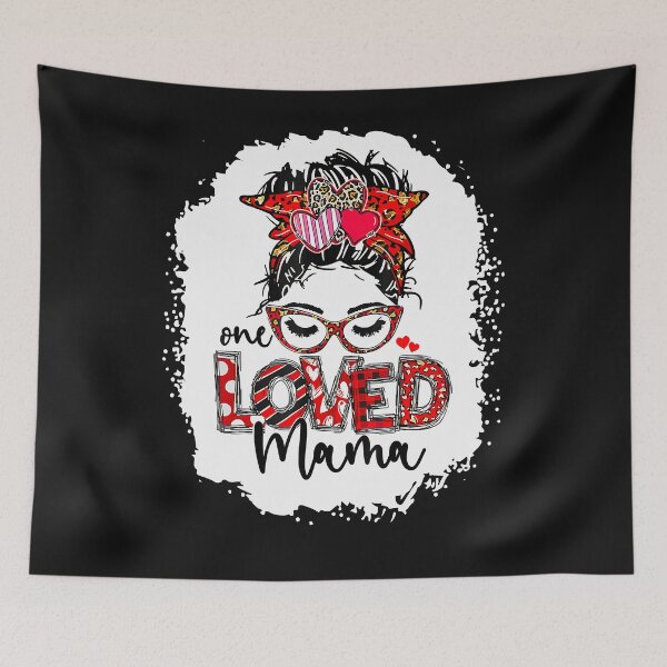 Item preview, One Loved Mama Shirt, Mama Shirt, Mothers Day designed and sold by Makebashington.