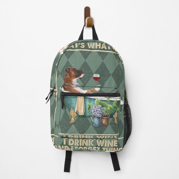 Item preview, boxer dog that's what i do i drink wine and i forget things designed and sold by SaoirseNeid.