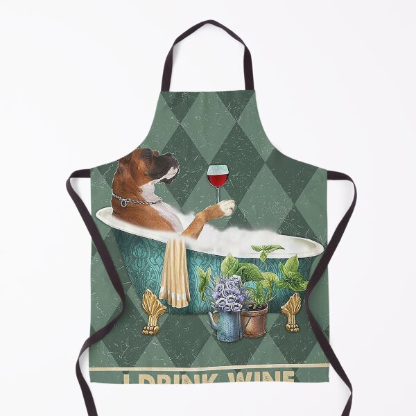 Item preview, boxer dog that's what i do i drink wine and i forget things designed and sold by SaoirseNeid.