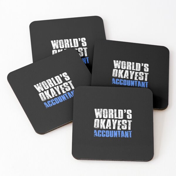 Item preview, Worlds Okayest Accountant designed and sold by FNStuff.