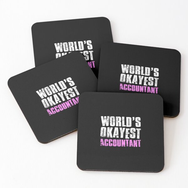 Item preview, Worlds Okayest Accountant designed and sold by FNStuff.