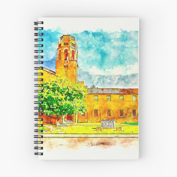 Item preview, Lubbock High School - pen sketch and watercolor designed and sold by NickoPrints.
