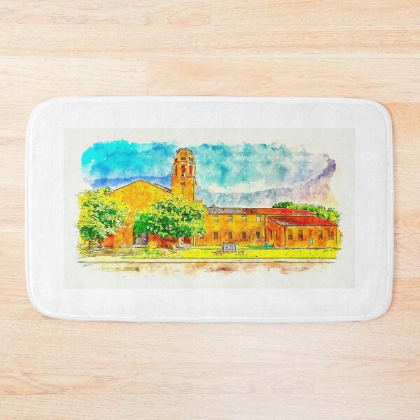 Item preview, Lubbock High School - pen sketch and watercolor designed and sold by NickoPrints.
