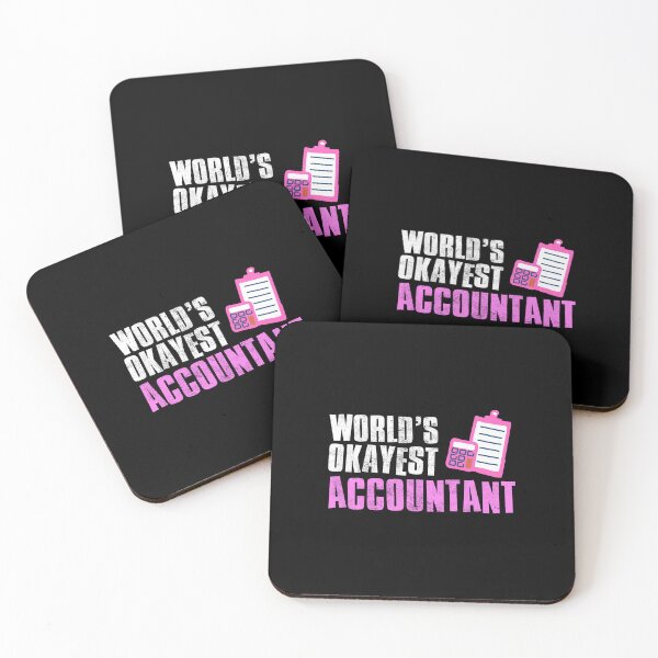 Item preview, Worlds Okayest Accountant designed and sold by FNStuff.