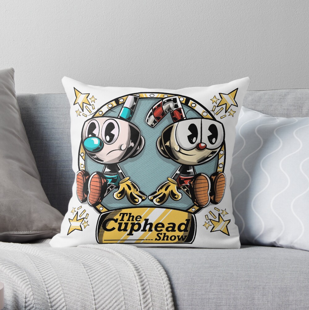 The Cuphead Show Devil - Cuphead - Pillow