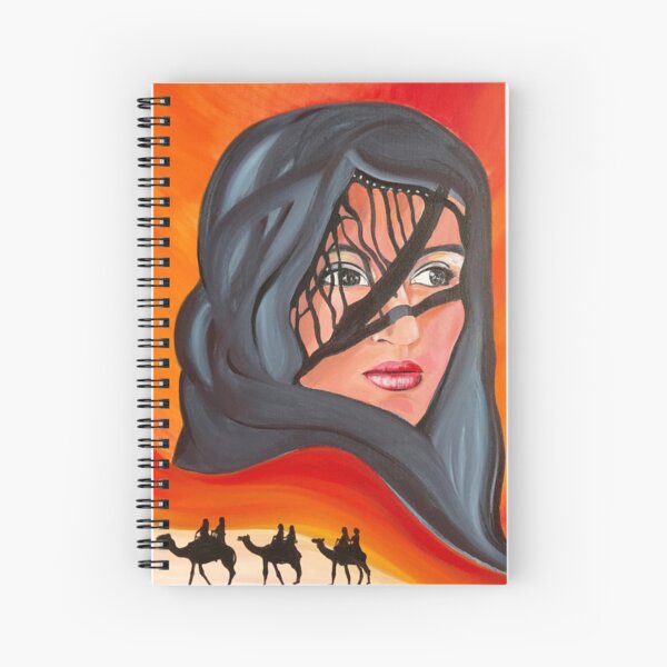 Desert Queen Mirage Spiral Notebook