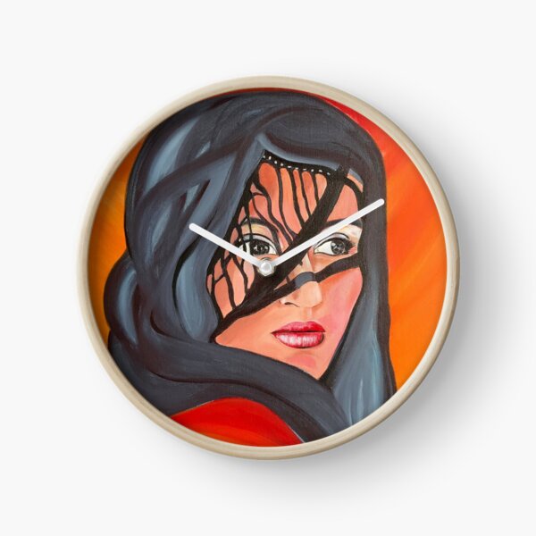 Desert Queen Mirage Clock