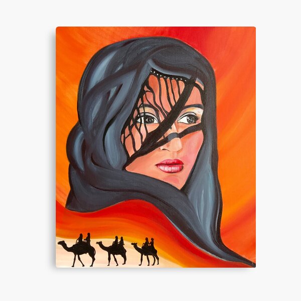 Desert Queen Mirage Canvas Print