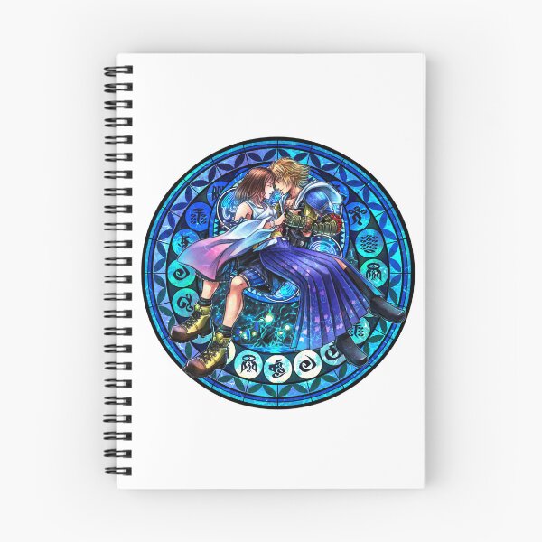 Item preview, Tidus and Yuna Stained Glass Final Fantasy designed and sold by Lali-Holley.