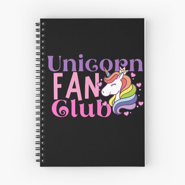 Item preview, unicorn fan club designed and sold by Hoetoons.