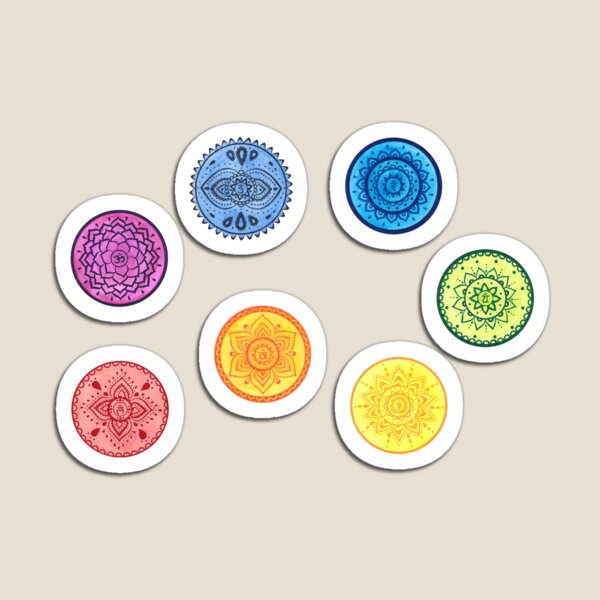 Artikel-Vorschau von Chakren Mandalas, designt und verkauft von Sandra  Steinke.