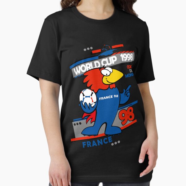 Aperçu de l'œuvre Coupe du Monde - T-shirt classique France 98 créée et vendue par Randyliz538.