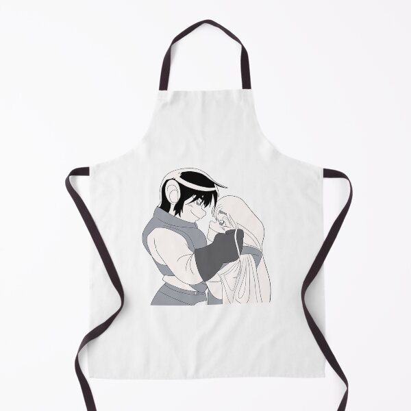Item preview, parn and deedlit embracing black and white version designed and sold by ungtri2347.