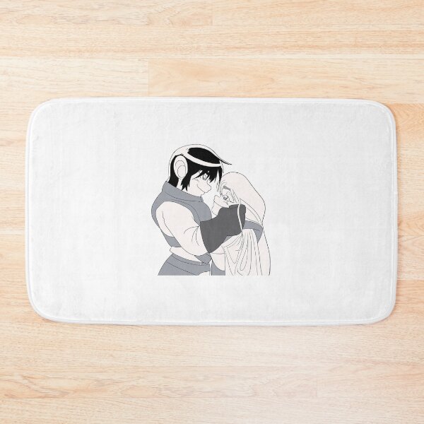 Item preview, parn and deedlit embracing black and white version  designed and sold by ungtri2347.