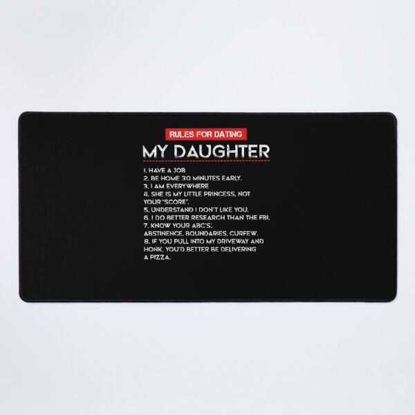 Item preview, Rules for dating my daughter designed and sold by loat904.