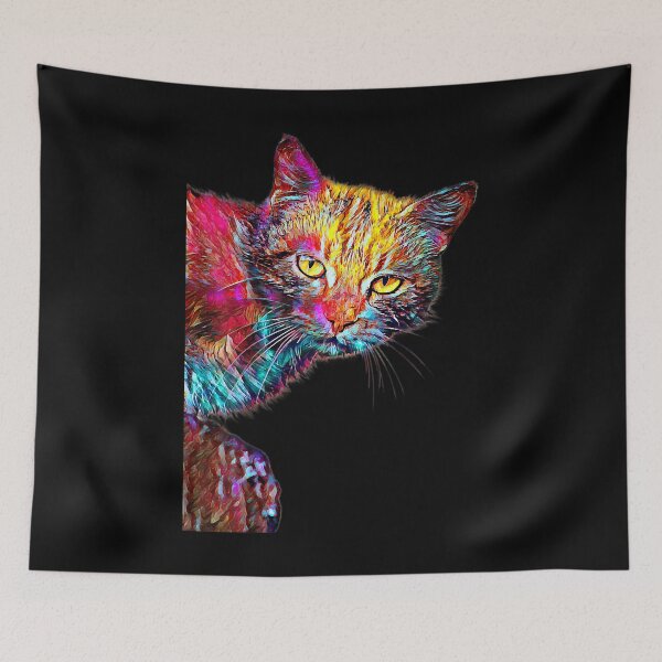 Item preview, Men Women Cat S For Feline Animal Oil Painting Pet Hoody Happy New Year Sweater Joker designed and sold by ReeseFeil1992.