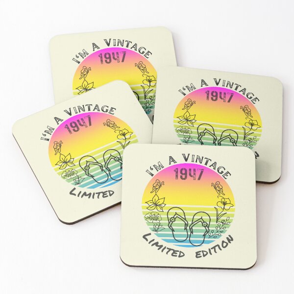 Item preview, I'm A Vintage Limited Edition Beach 1947 Birthday designed and sold by H3designs.