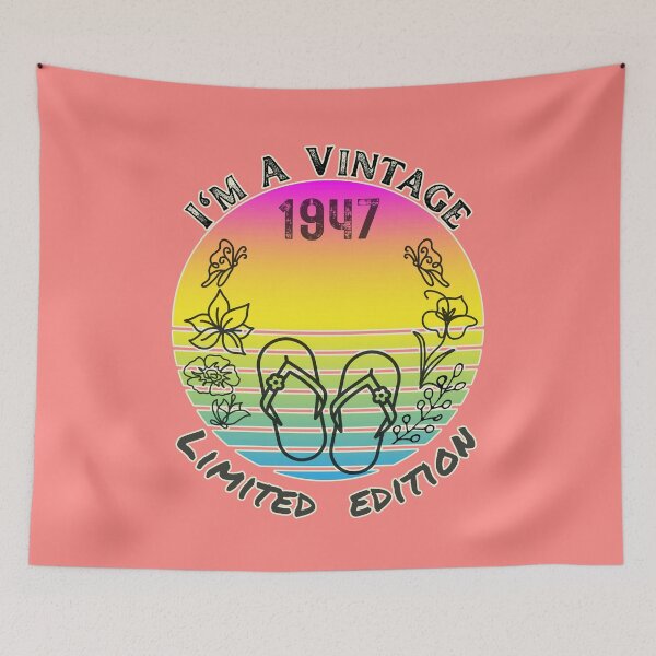 Item preview, I'm A Vintage Limited Edition Beach 1947 Birthday designed and sold by H3designs.
