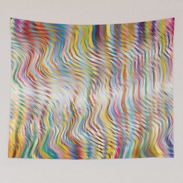 Item preview, Chromatic Colour Wavy Pattern Dazzle designed and sold by stuartsemporium.