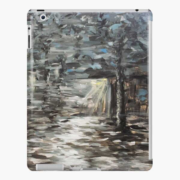 Snowy Forest at Night iPad Snap Case