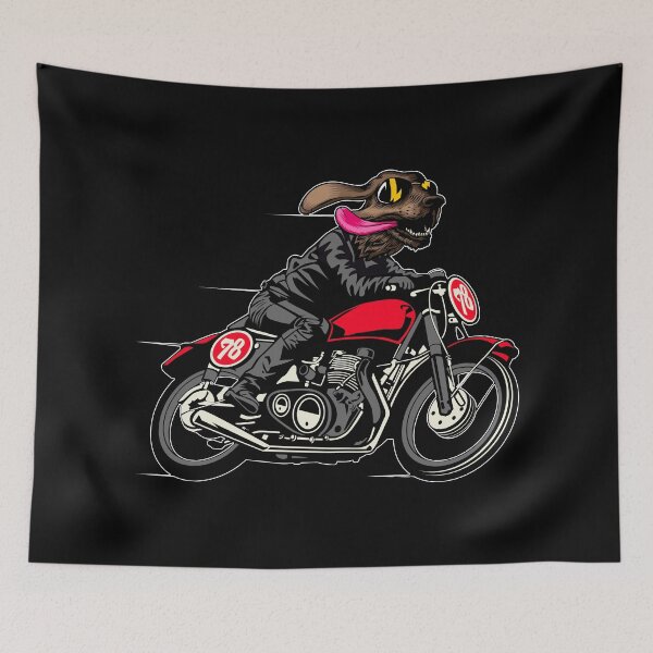 Item preview, Funny Doggo Cafe Racer Dog Lover Graphic designed and sold by GO SHIRT-TEE.