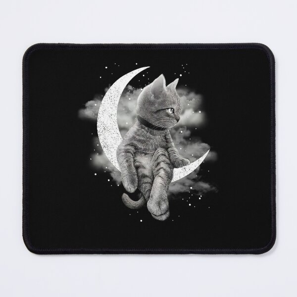 Item preview, Mens Womens Cat Sit On The Moon Funny Kitten Cat Lover That’S Nice Women'S designed and sold by ReeseFeil1992.