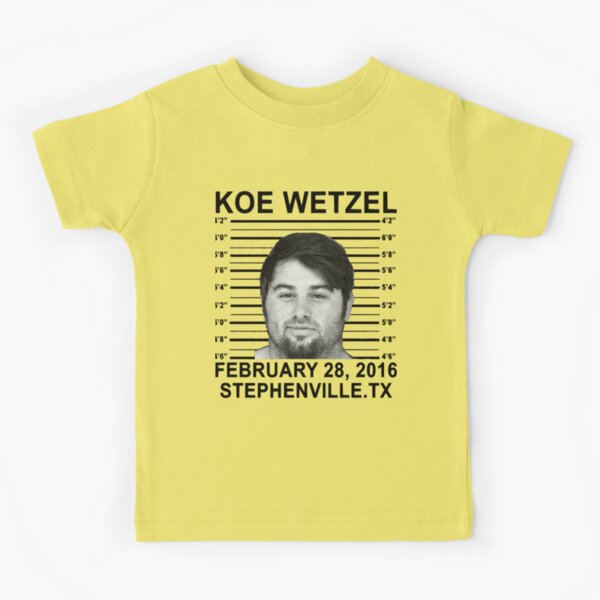 Birthday Gift Koe Wetzel Feb 28 2016 Wasted Retro Wave | Kids T-Shirt