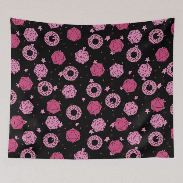 Item preview, Dungeons and Donuts - Strawberry Icing designed and sold by CritHappensDice.