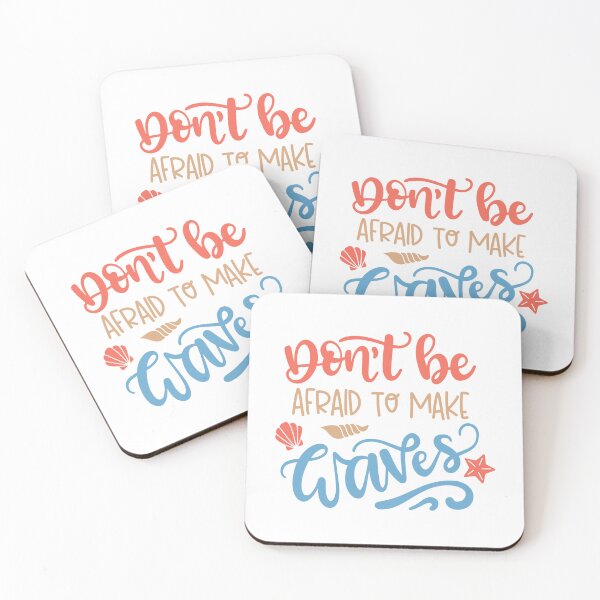 Item preview, Don't Be Afraid To Make Waves designed and sold by Tia-Ako.