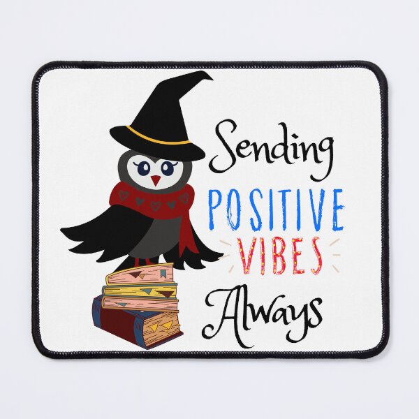 Item preview, An Owl with scarf & witch hat standing on a pile of books  designed and sold by Fanatic Nerd.
