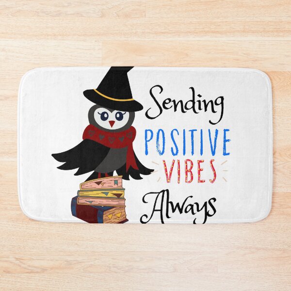 Item preview, An Owl with scarf & witch hat standing on a pile of books  designed and sold by Fanatic Nerd.