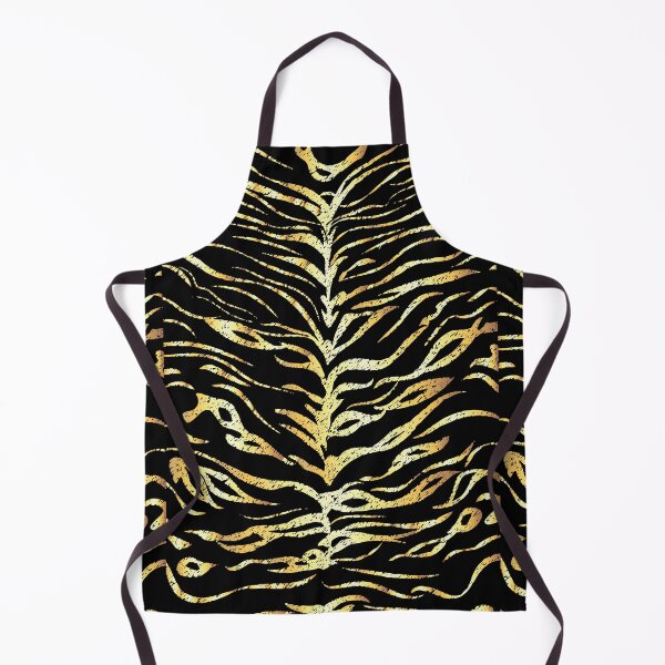 Item preview, Gold tiger stripes design designed and sold by AnnArtshock.