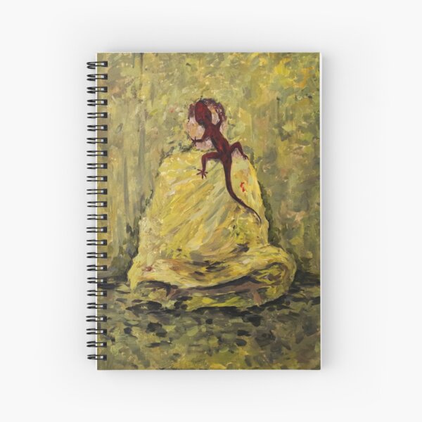 The Meditator and the Gecko Spiral Notebook