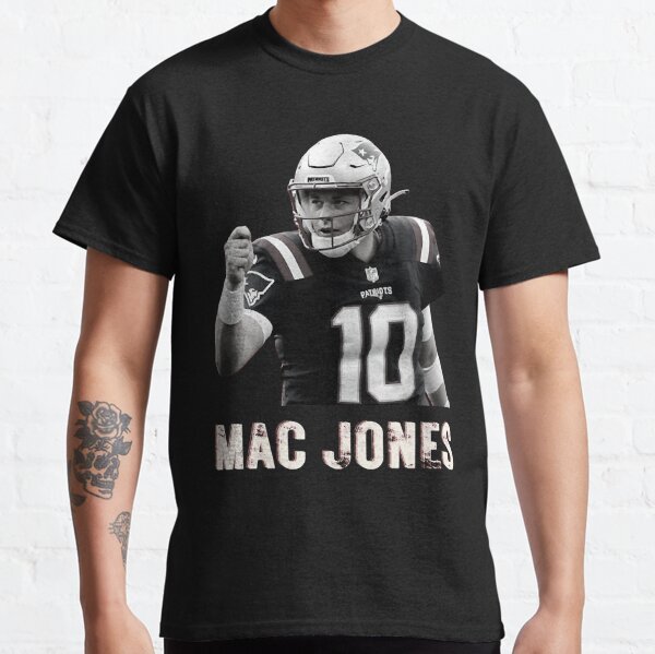 Nike Youth New England Patriots Mac Jones #10 Red Throwback T-Shirt