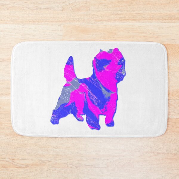 Item preview, I Love My Cairn Terrier Dog Hot Pink Silhouette  designed and sold by AMSonArt.