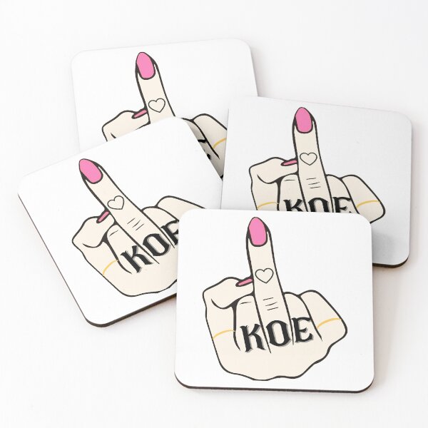 Item preview, Day Gift For Koe Woman Middle Finger Gifts Music Fans designed and sold by MistyAuer270.