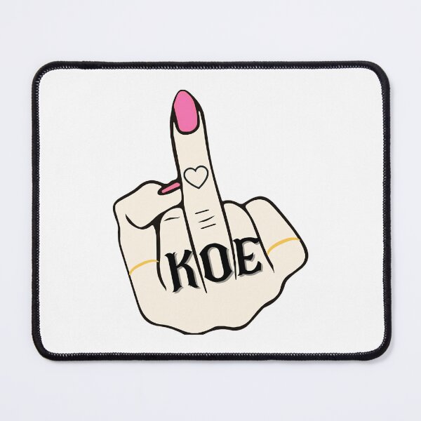 Item preview, Day Gift For Koe Woman Middle Finger Gifts Music Fans designed and sold by MistyAuer270.