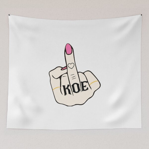 Item preview, Day Gift For Koe Woman Middle Finger Gifts Music Fans designed and sold by MistyAuer270.